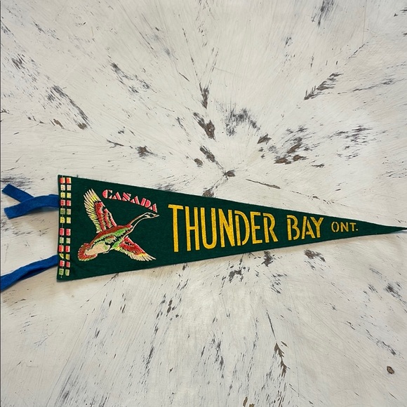 Other - Vintage Thunder Bay Ontario Souvenir Pennant